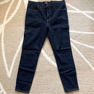 J. Crew Women’s Rinse Wash Mid-Rise Skinny Jeans in Signature Stretch Size 31